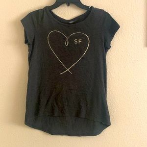 Cute San Francisco Heart Top
